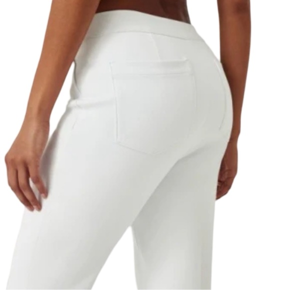 NWT $148 Spanx Classic White Slacks - Picture 4 of 14
